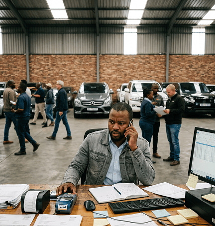 Man on phone
